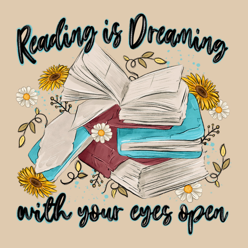 Reading Is Dreaming With Your Eyes Open Heavyweight Sweatshirt by MaliasSmallBusiness | Teevron