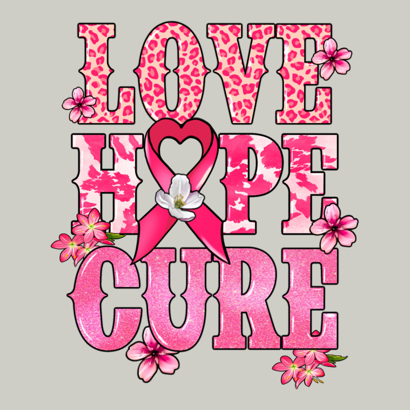 Love Hope Cure Cancer Awareness Heavyweight Hoodie by HowdyJamesFarm | Teevron