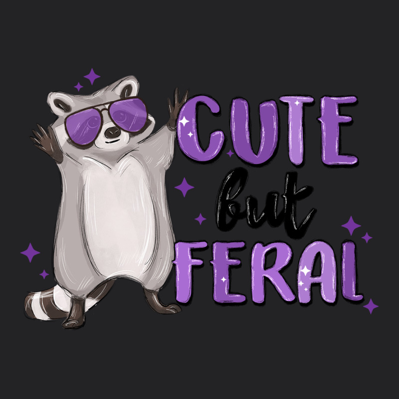 Cute But Feral Vintage Tee by MaliasSmallBusiness | Teevron