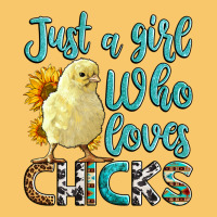Western Just A Girl Who Loves Chicks Vintage Hoodie | Teevron