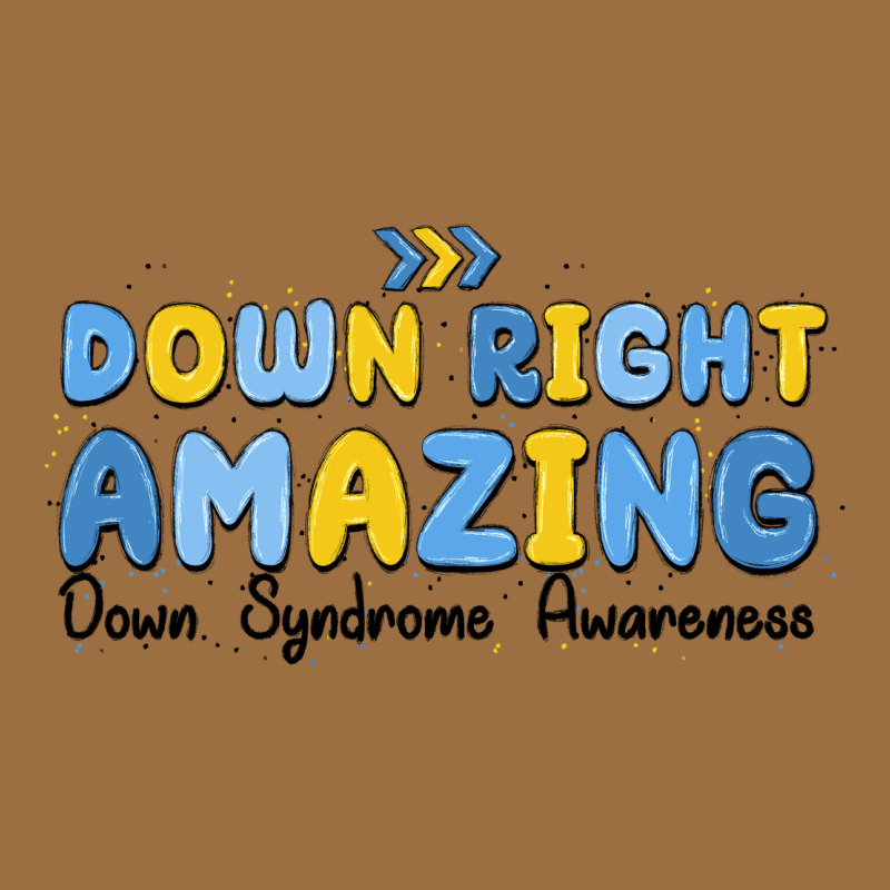 Down Right Amazing Down Syndrome Awareness Vintage Tee by MaliasSmallBusiness | Teevron