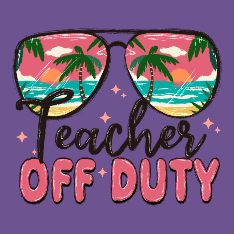 Teacher Off Duty Vintage Tee by MaliasSmallBusiness | Teevron