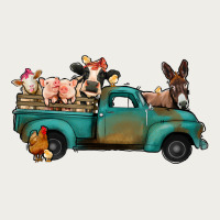 Farm Animals Truck Zipper Hoodie | Teevron
