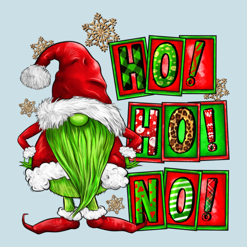 Ho Ho No Christmas Gnomes Ladies Tee by FaDigitalArtStudio | Teevron