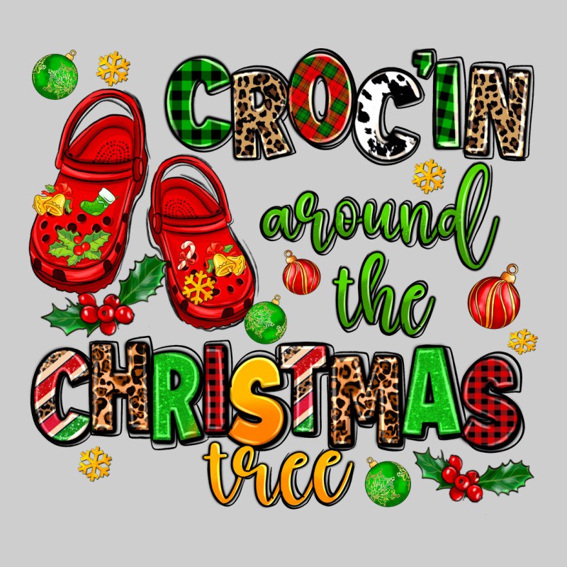 Croc'in Around The Christmas Tree Premium Tee by AdoDesignShop | Teevron