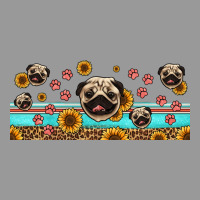 Western Pug Dogs Vintage Hoodie | Teevron