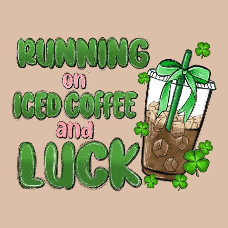 Iced Coffee And Luck Urban Heavy Tee by MaliasSmallBusiness | Teevron