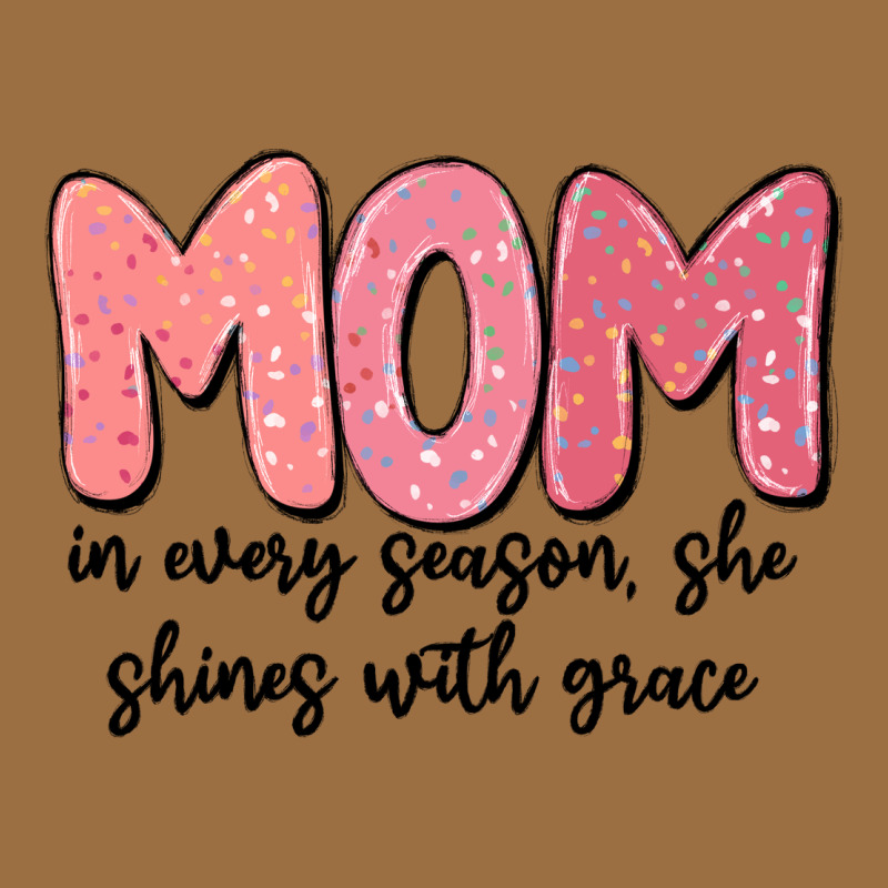 Mom In Every Season, She Shines With Grace Vintage Tee by MaliasSmallBusiness | Teevron
