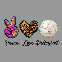 Peace Love Volleyball Vintage Hoodie | Teevron