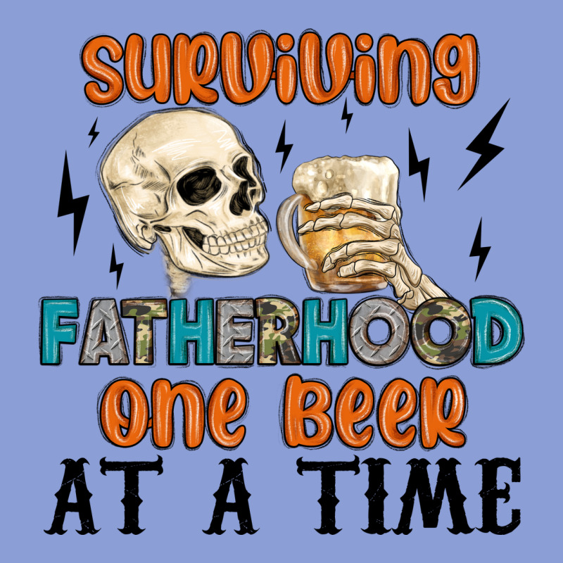 Surviving Fatherhood One Beer At A Time Long Sleeve Tee by MaliasSmallBusiness | Teevron