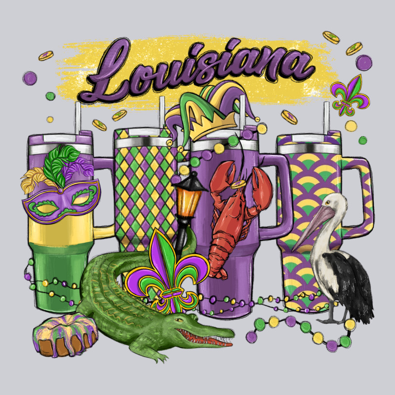 Obsessive Cup Disorder Mardi Gras Heavyweight Sweatshirt by MaliasSmallBusiness | Teevron