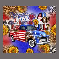Fourth Of July Sunflowers Truck Urban Hoodie | Teevron