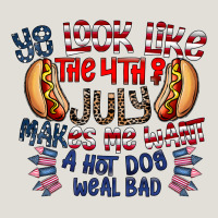 You Look Like The 4th Of July Makes Me Want A Hot Dog Weal Bad Heavy Core Tee | Teevron
