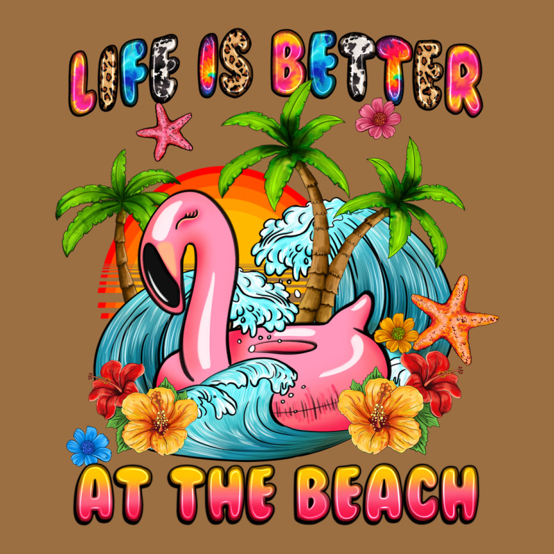 Life Is Better At The Beach Vintage Tee by MaliasSmallBusiness | Teevron