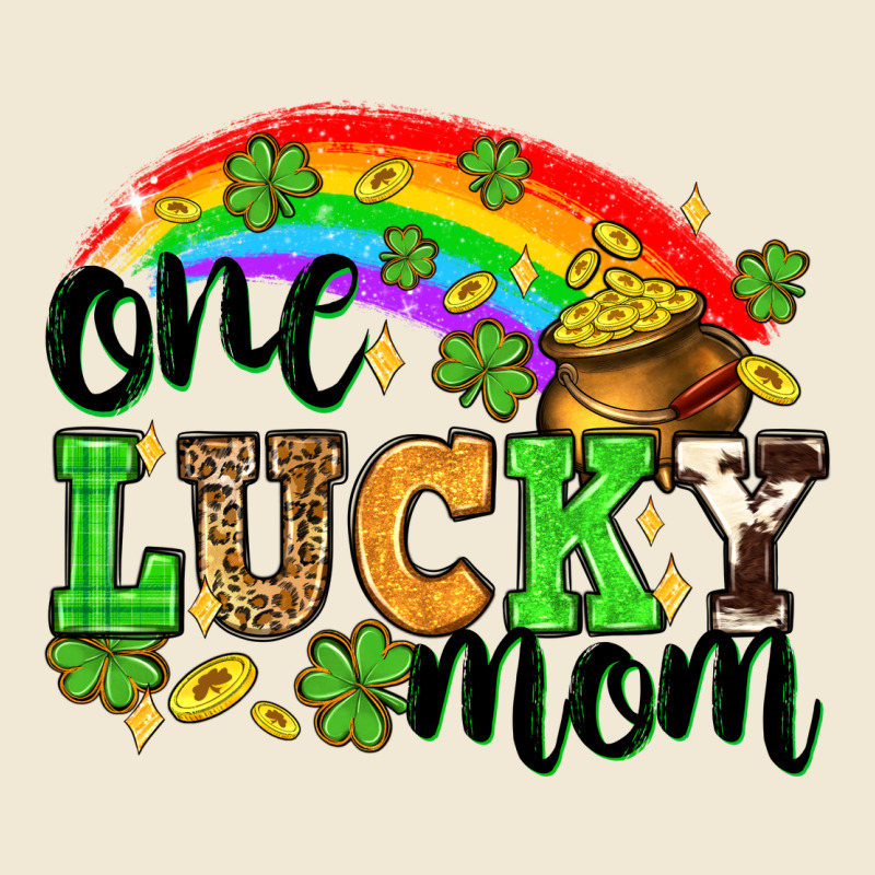 One Lucky Mom St. Patricks Day Ladies Tee by Neo Western | Teevron