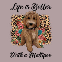 Life Is Better With A Maltipoo Vintage Hoodie | Teevron
