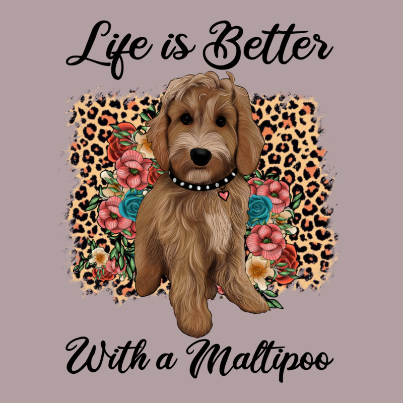 Life Is Better With A Maltipoo Vintage Hoodie by BarkalooDesign | Teevron