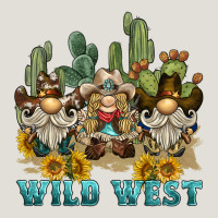 Wild West Western Gnome Heavy Core Tee | Teevron