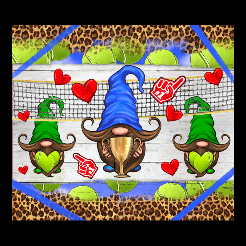 Western Tennis Gnome Ladies Tee by HRA Design Shop | Teevron