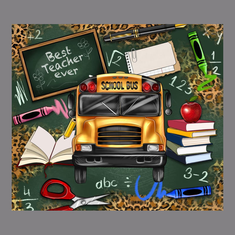School Bus Back To School Heavyweight Hoodie by texasbilliewilder | Teevron