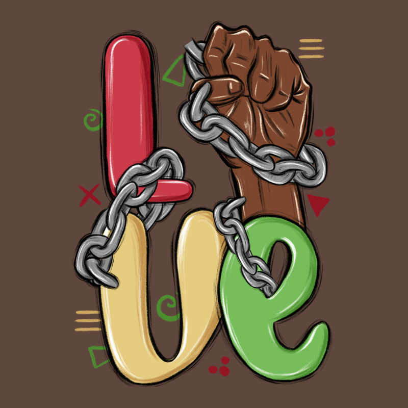 Love Juneteenth Classic Tee by MaliasSmallBusiness | Teevron