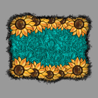 Sunflower Background Vintage Hoodie | Teevron