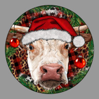 Hereford Cow Christmas Vintage Hoodie | Teevron