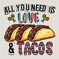 All You Need Is Love And Tacos Heavy Core Tee | Teevron