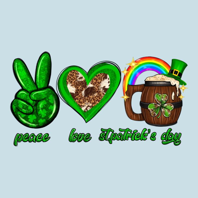 Peace Love Luck St. Patrick's Day Ladies Tee by Neo Western | Teevron