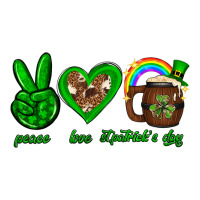 Peace love luck St. Patrick's Day | Teevron