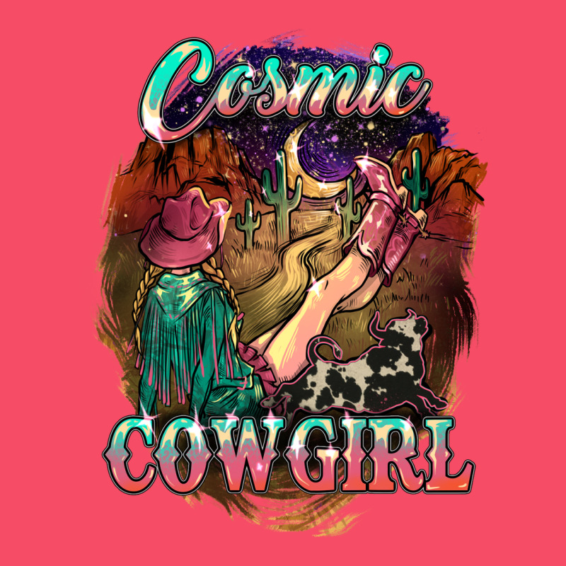 Cosmic Cowgirl Premium Sweatshirt by HowdyJamesFarm | Teevron