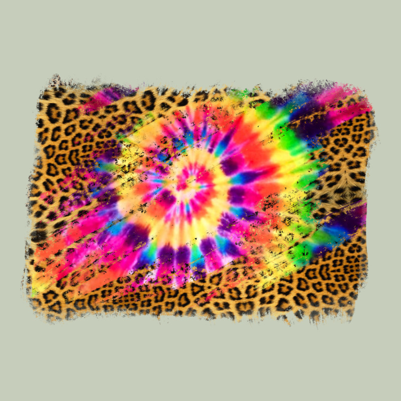 Leopard, Tie Die Backgraund Ladies Tee by JahusDesignShop | Teevron
