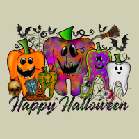 Happy Halloween Tooth Heavy Core Tee | Teevron