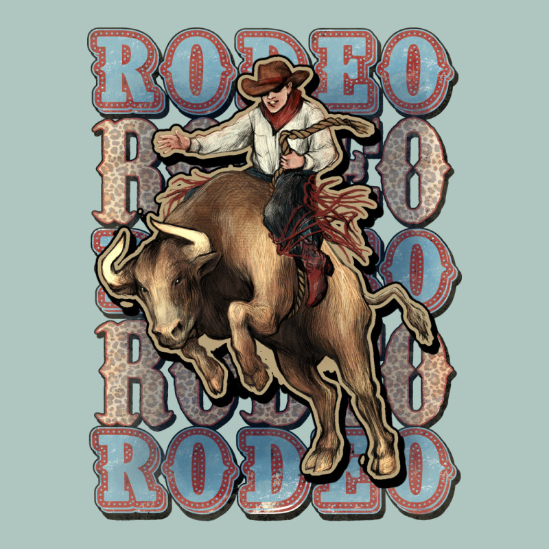 Rodeo Cowboy Bull Western Premium Sweatshirt by HowdyJamesFarm | Teevron