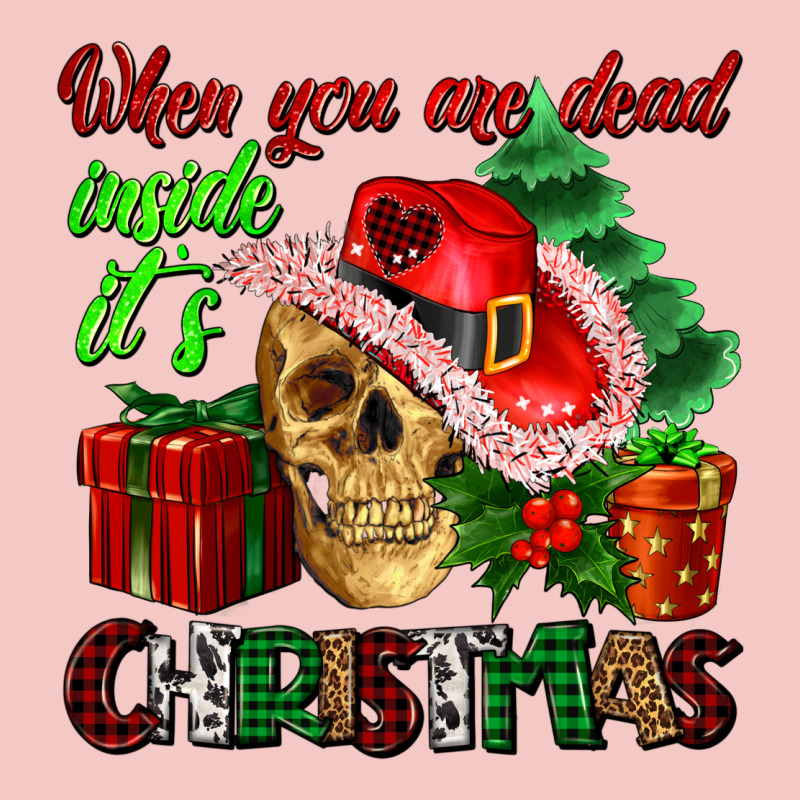 When You Are Dead Inside Its Christmas Urban Heavy Tee by AdoDesignShop | Teevron