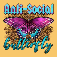 Western Anti-social Butterfly Vintage Hoodie | Teevron