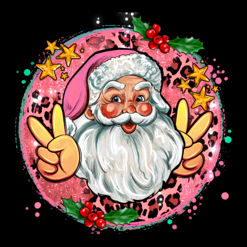 Merry Christmas Peace Santa Premium Tee by AdoDesignShop | Teevron