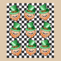 Boujee Checker Board Leprechaun Heavyweight Sweatshirt | Teevron