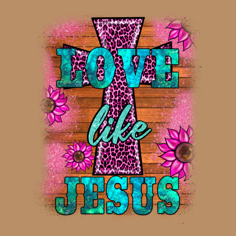 Love Like Jesus Vintage Hoodie by BarkalooDesign | Teevron