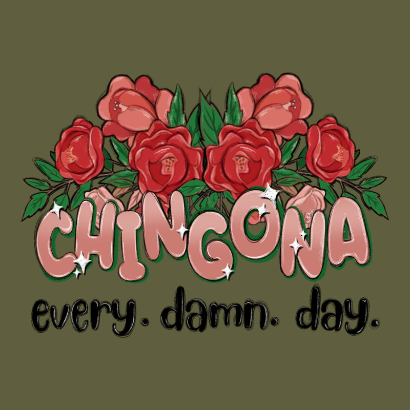 Chingona Every Damn Day Vintage Tee by MaliasSmallBusiness | Teevron