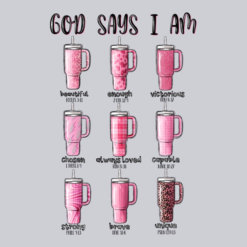 God Says I Am Bible Verse Stanley Heavyweight Sweatshirt by MaliasSmallBusiness | Teevron