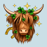 St. Patrick's Day Highland Cow Ladies Tee | Teevron
