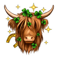 St. Patrick's Day Highland Cow | Teevron