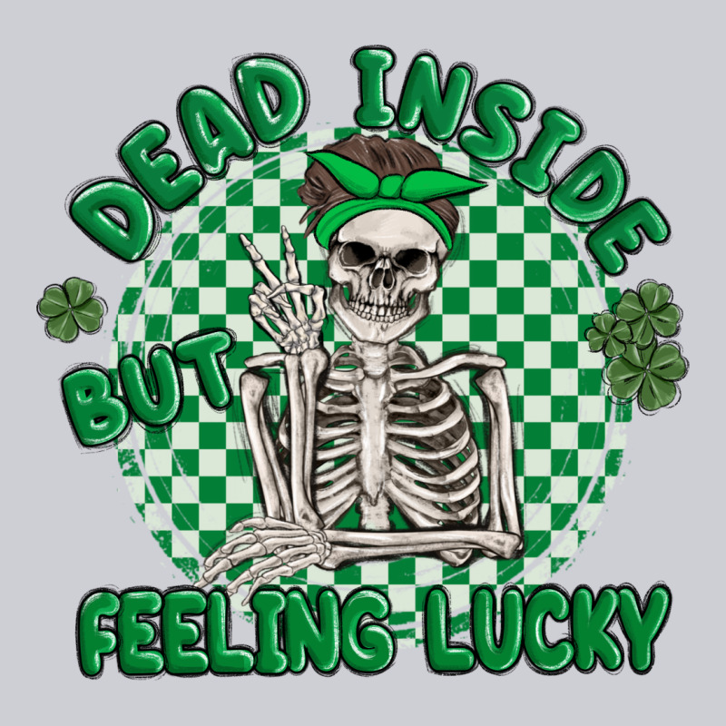 Dead Inside But Feeling Lucky Heavyweight Sweatshirt by MaliasSmallBusiness | Teevron