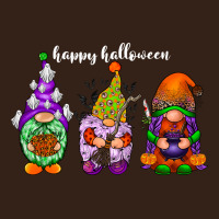 Happy Halloween Gnomes White Heavy Core Tee | Teevron