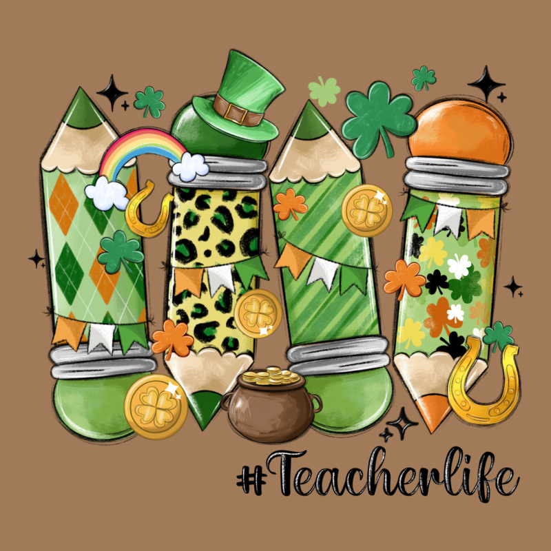 Retro Patricks Day Teacher Life Classic Tee by MaliasSmallBusiness | Teevron