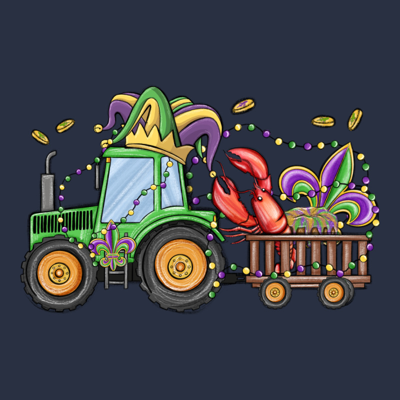 Mardi Gras Tractor Heavyweight Sweatshirt by MaliasSmallBusiness | Teevron