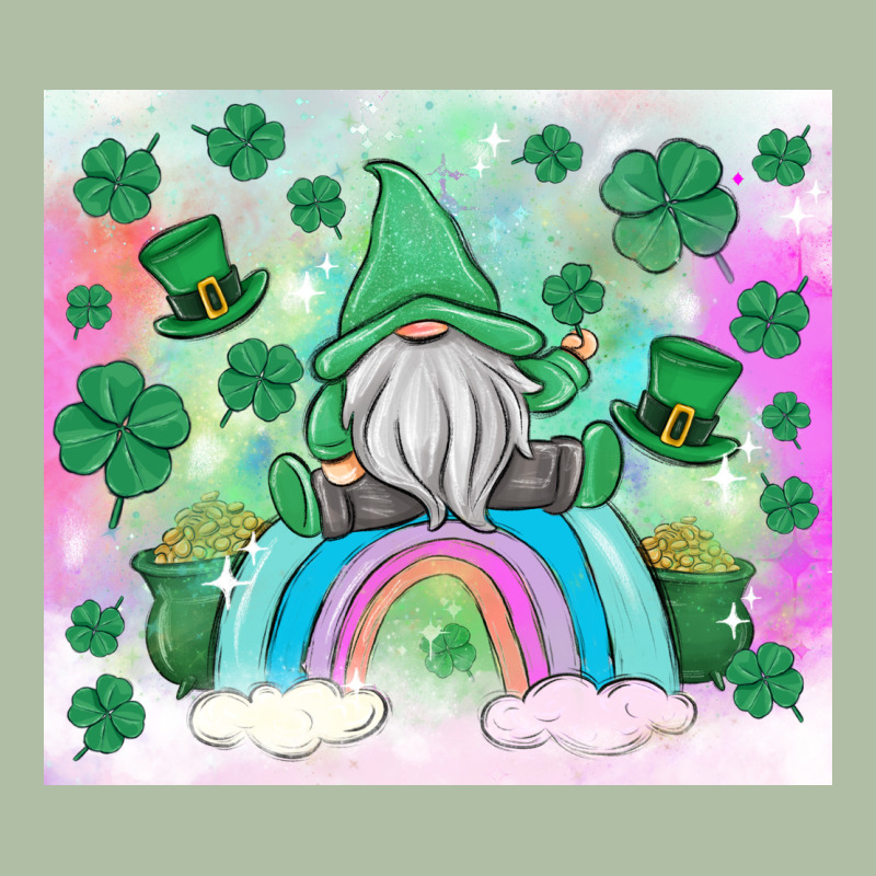 St Patrick's Gnome Urban Heavy Tee by MaliasSmallBusiness | Teevron