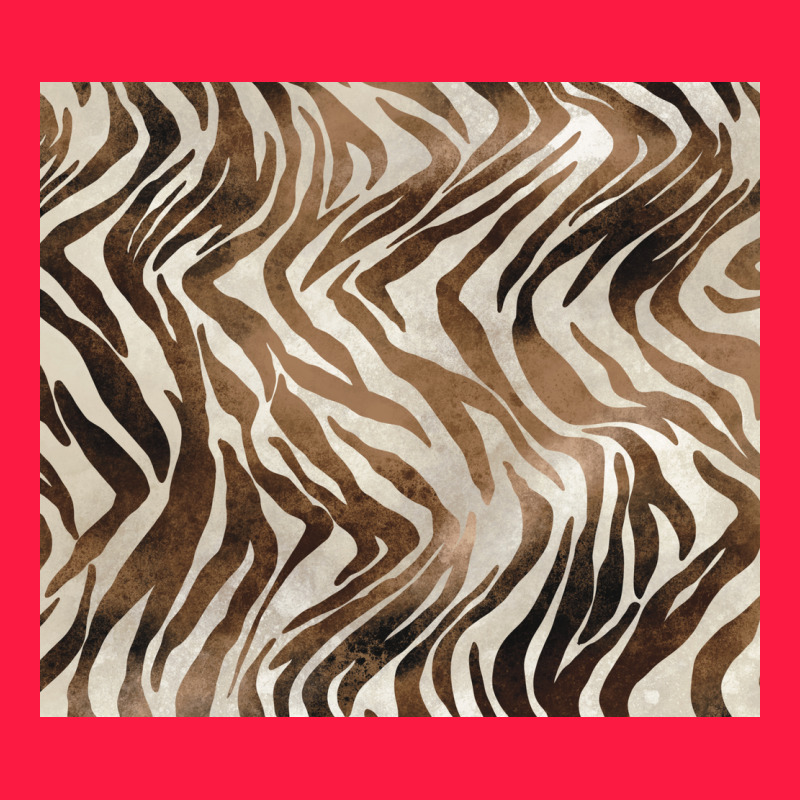 Brown Zebra Zipper Hoodie by BarkalooDesign | Teevron