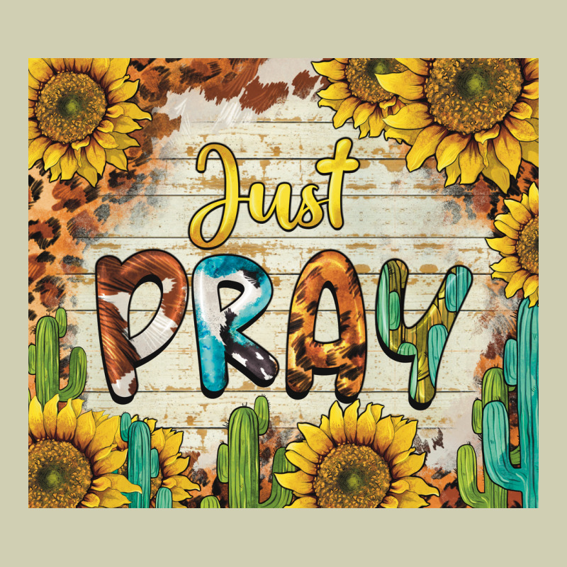Just Pray Heavy Core Tee by BarkalooDesign | Teevron